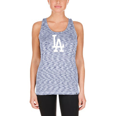 Los Angeles Dodgers New Era Women's Space Dye Keyhole Back Tank Top discount