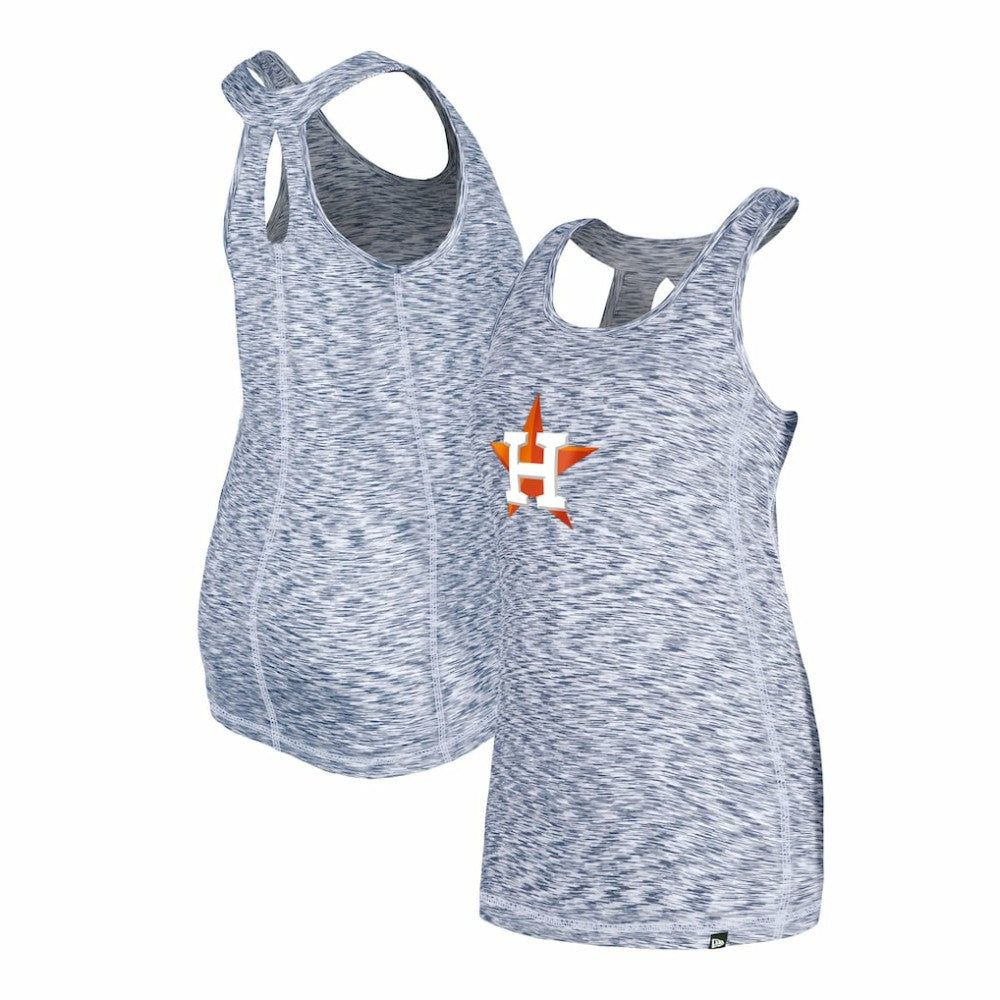 Houston Astros New Era Women's Space Dye Keyhole Back Tank Top Online