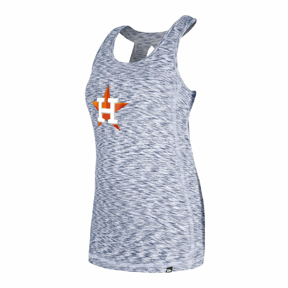 Houston Astros New Era Women's Space Dye Keyhole Back Tank Top Online
