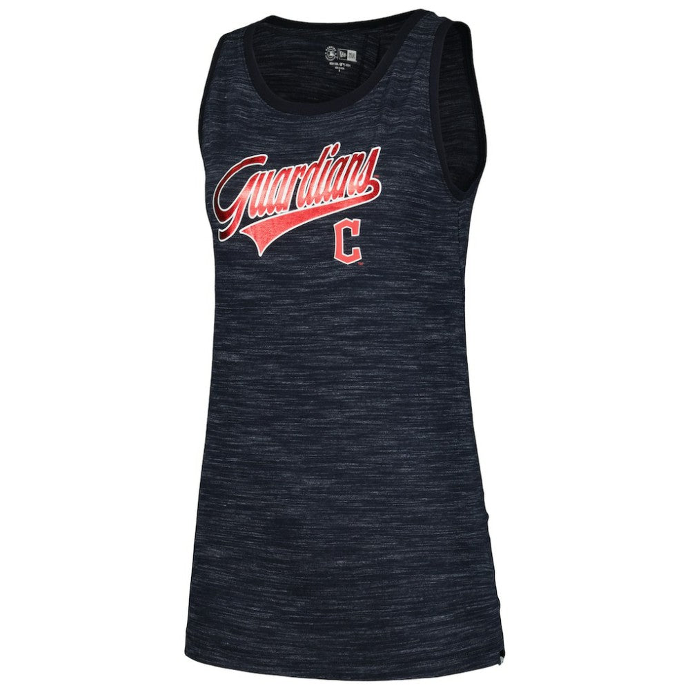 Cleveland Guardians New Era Women's Space-Dye Active Tank Top Lifestyle