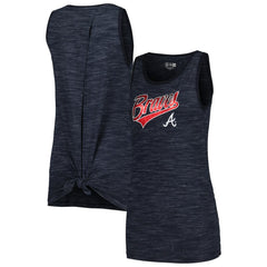 Atlanta Braves New Era Women's Space-Dye Active Tank Top Clearance