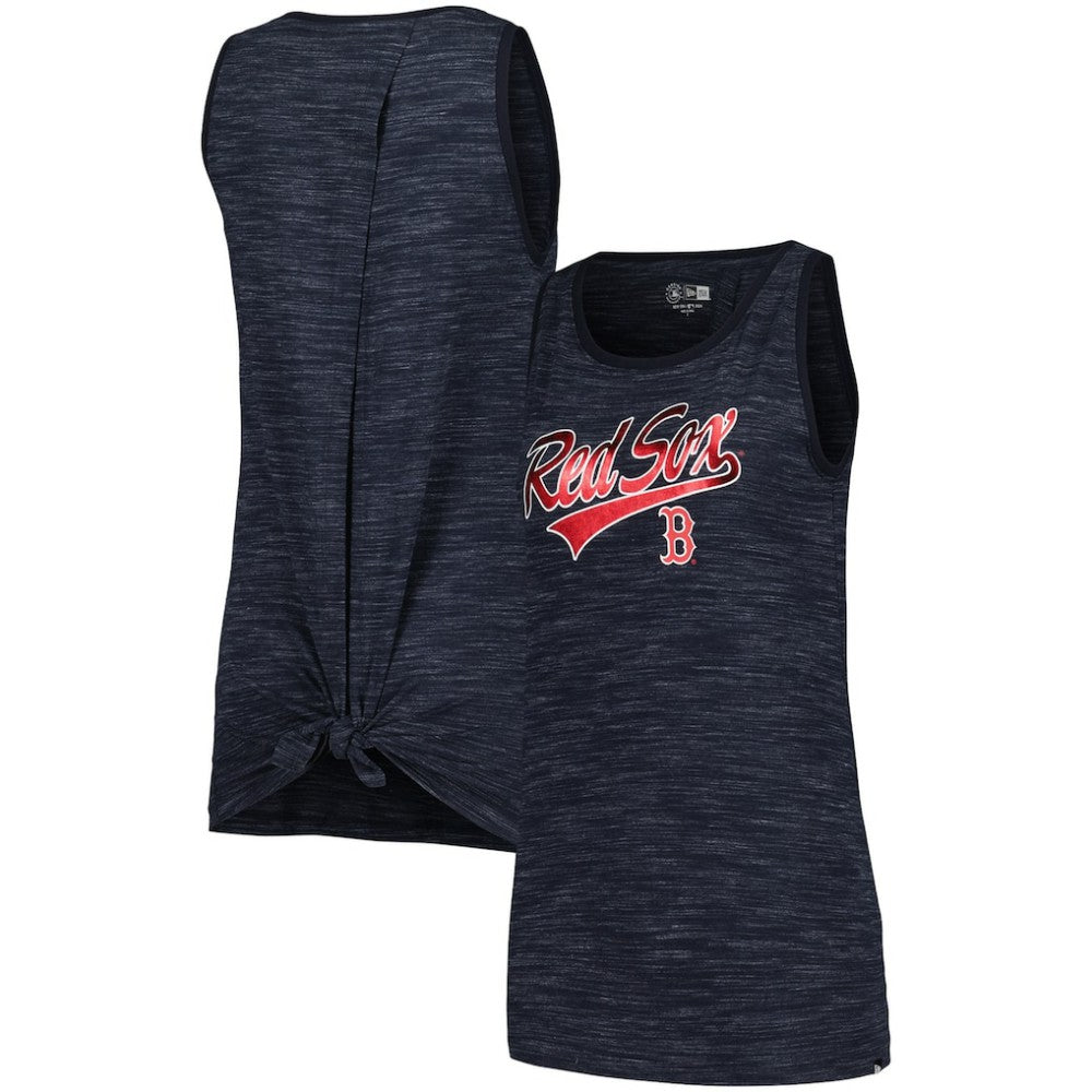 Boston Red Sox New Era Women's Space-Dye Active Tank Top Lifestyle