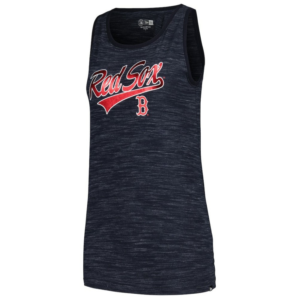 Boston Red Sox New Era Women's Space-Dye Active Tank Top Lifestyle