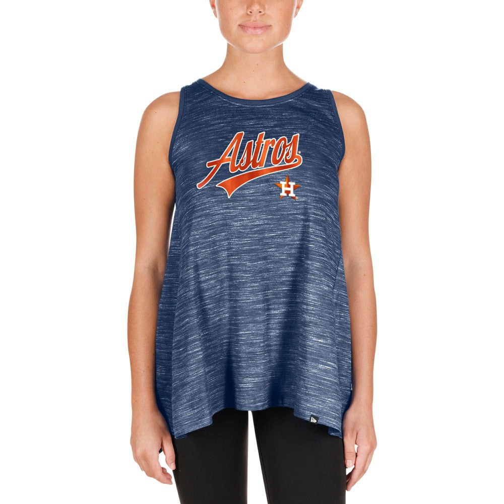 Houston Astros New Era Women's Space-Dye Active Tank Top Sale