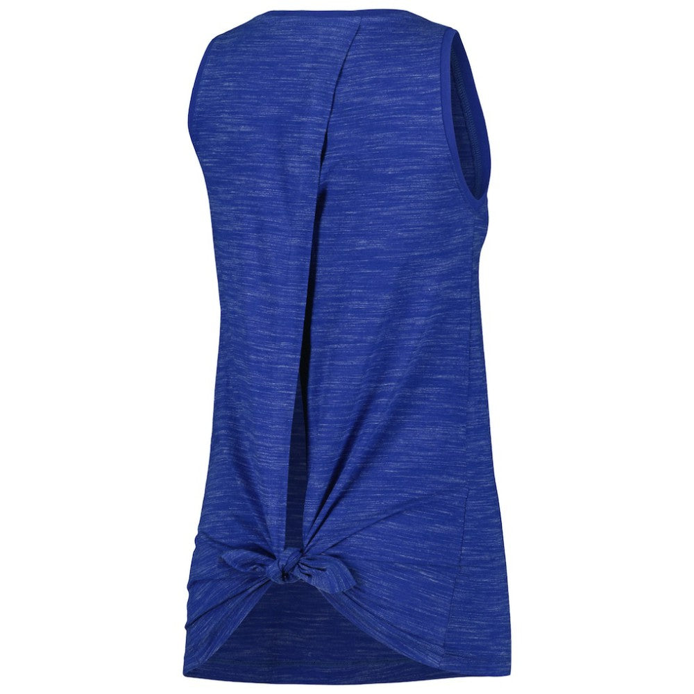 Chicago Cubs New Era Women's Space-Dye Active Tank Top Lifestyle