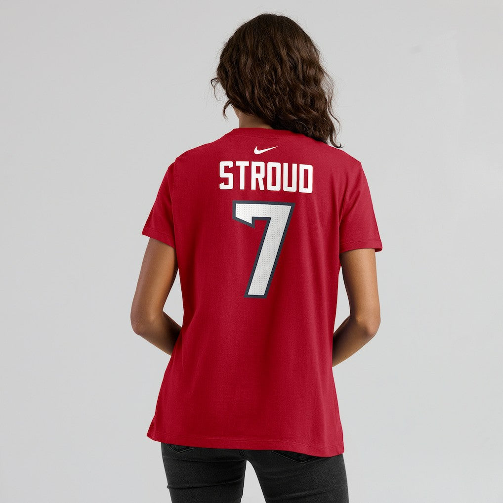 C.J. Stroud Houston Texans Women's Player Name & Number T-Shirt Red - Nike