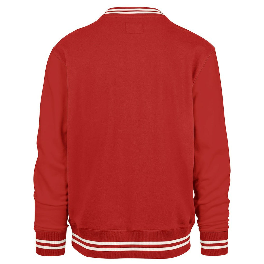 Atlanta Falcons '47 Sundays Clubhouse View Sierra Fleece Pullover Sweatshirt Red - 47 brand