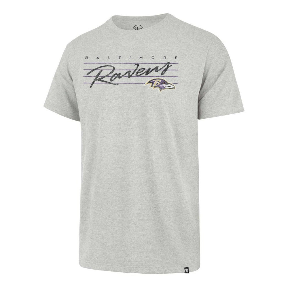 Baltimore Ravens '47 Downburst Franklin T-Shirt Gray - 47 brand