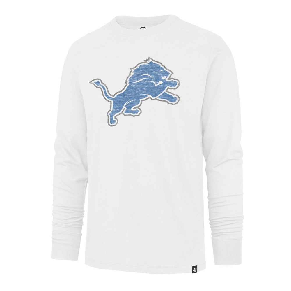 Detroit Lions '47 Premier Franklin Long Sleeve T-Shirt White - 47 brand