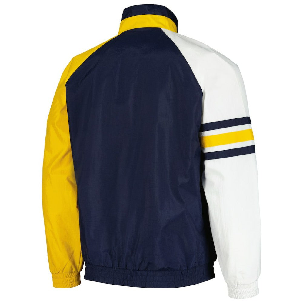Milwaukee Brewers Starter Elite Raglan Half-Zip Jacket On Sale