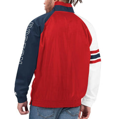 Boston Red Sox Starter Elite Raglan Half-Zip Jacket On Sale
