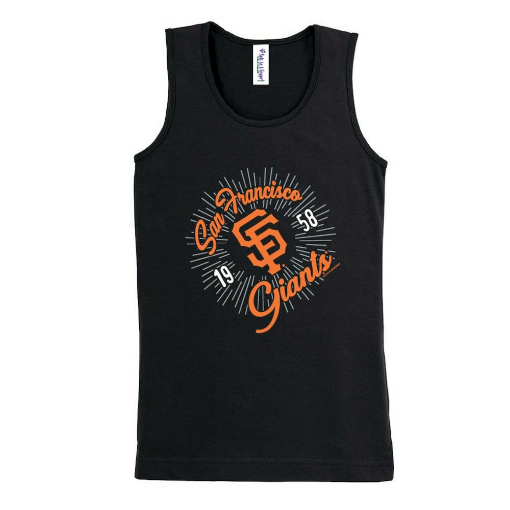 San Francisco Giants Soft as a Grape Girls Youth Tank Top Clearance