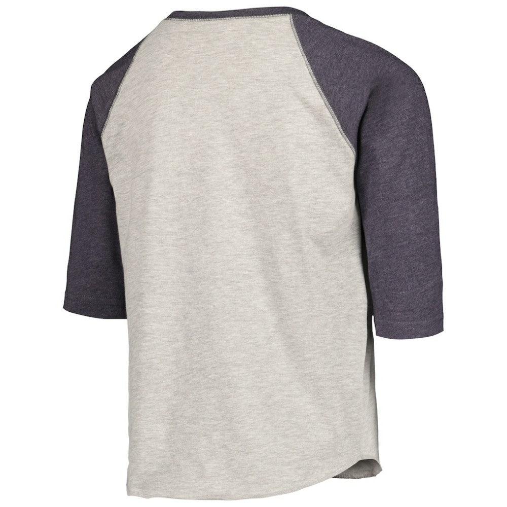 Atlanta Braves Soft as a Grape Youth Raglan 3/4 Sleeve T-Shirt Online