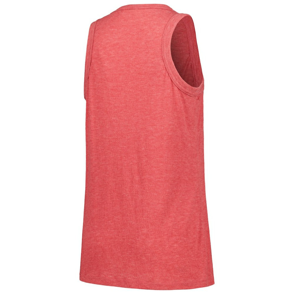 Washington Nationals Soft as a Grape Women's Gauze High Neck Tank Top Lifestyle