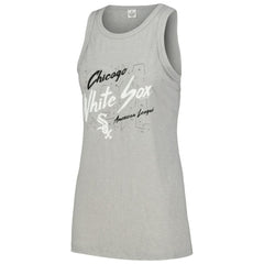 Chicago White Sox Soft as a Grape Women's Gauze High Neck Tank Top Lifestyle
