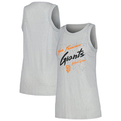 San Francisco Giants Soft as a Grape Women's Gauze High Neck Tank Top Lifestyle