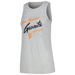 San Francisco Giants Soft as a Grape Women's Gauze High Neck Tank Top Lifestyle