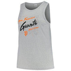 San Francisco Giants Soft as a Grape Women's Plus Size Curvy High Neck Tri-Blend Tank Top for sale