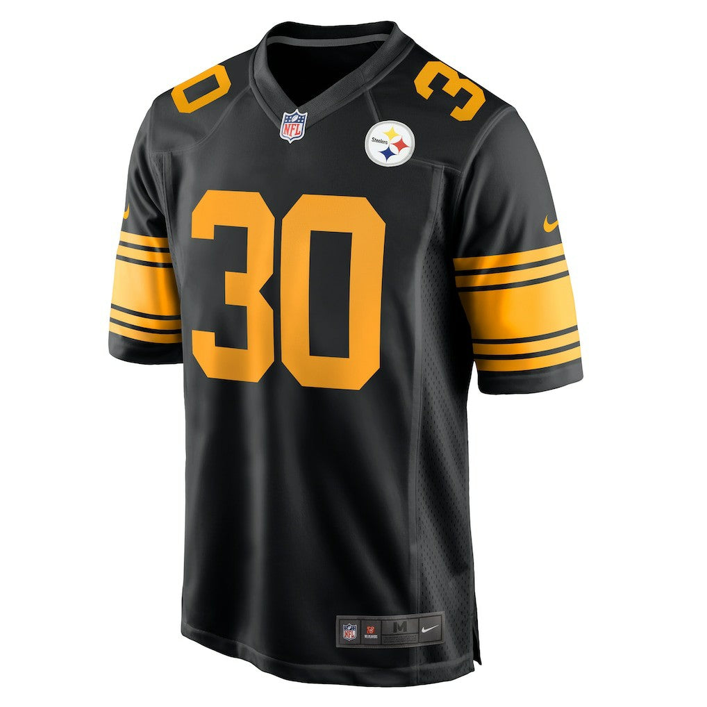Jaylen Warren Pittsburgh Steelers Alternate Game Jersey Black - Nike