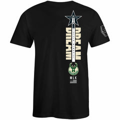 NBA - Milwaukee Bucks FISLL x Black History Collection Unisex T-Shirt - Green