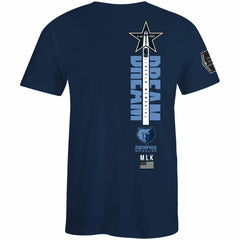 NBA - Memphis Grizzlies FISLL x Black History Collection Unisex T-Shirt - Navy
