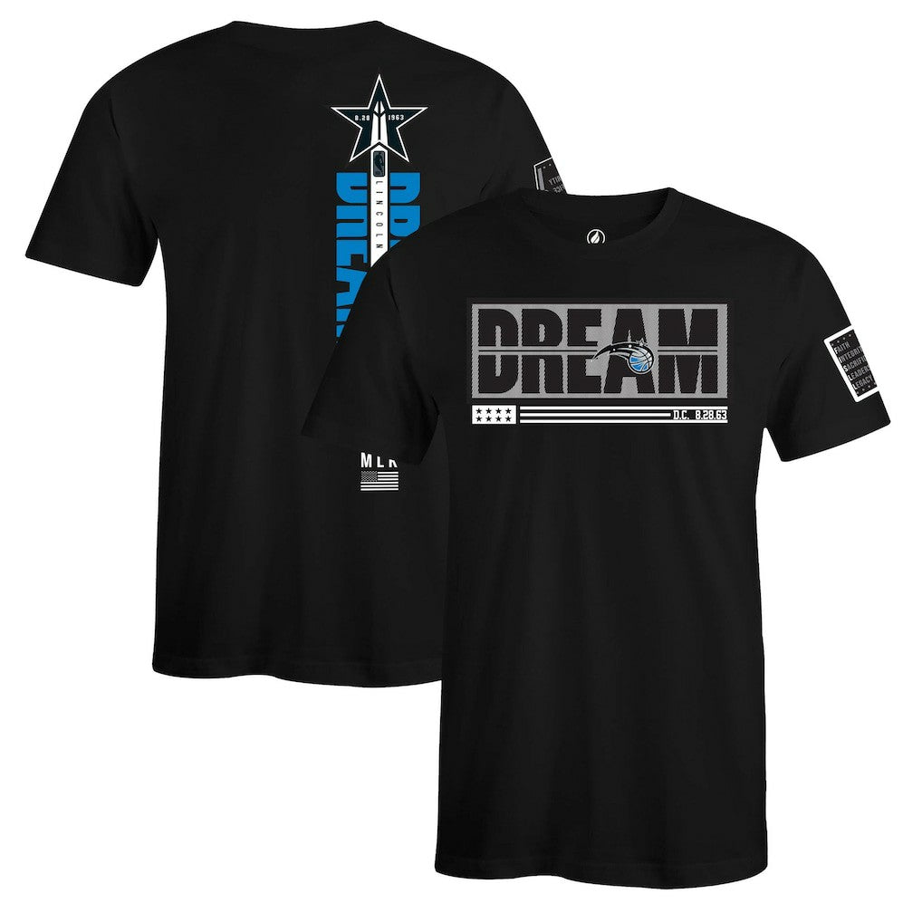 NBA - Orlando Magic FISLL x Black History Collection Unisex T-Shirt - Black