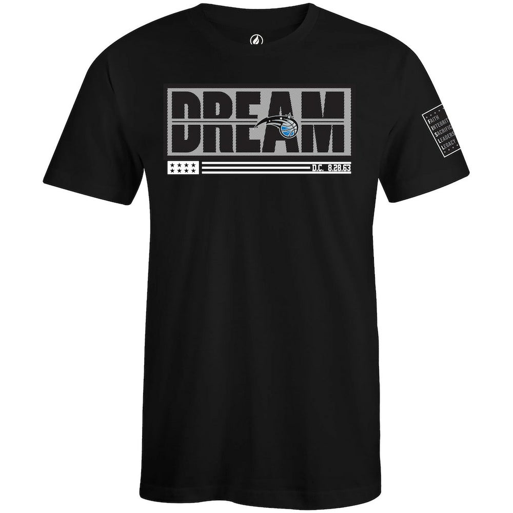 NBA - Orlando Magic FISLL x Black History Collection Unisex T-Shirt - Black