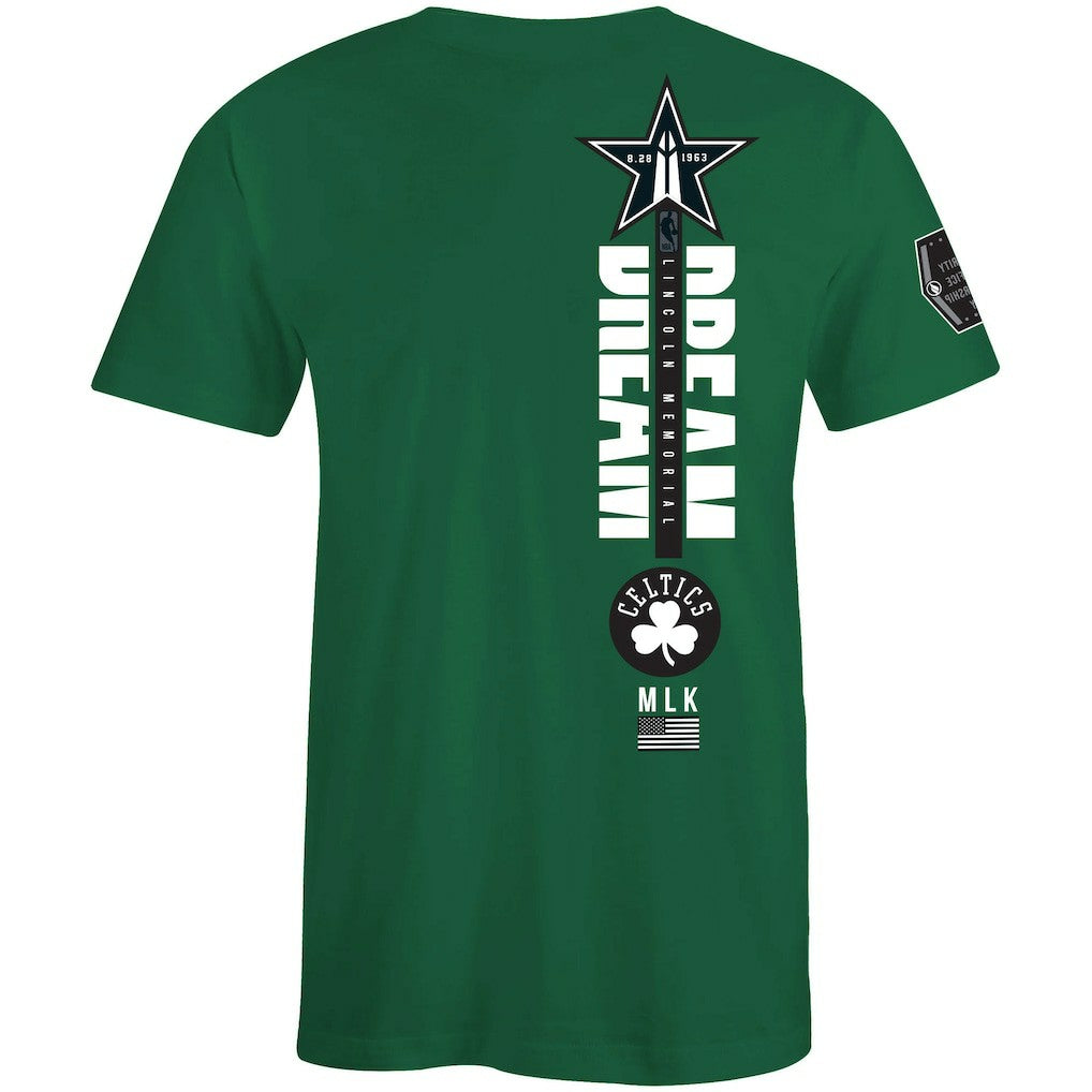 NBA - Boston Celtics FISLL x Black History Collection Unisex T-Shirt - Green