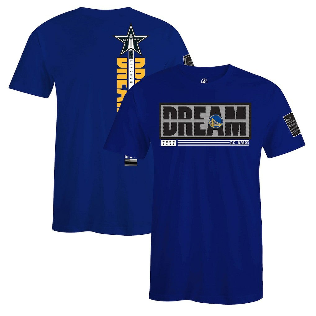 NBA - Golden State Warriors FISLL x Black History Collection Unisex T-Shirt - Royal