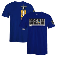 NBA - Golden State Warriors FISLL x Black History Collection Unisex T-Shirt - Royal