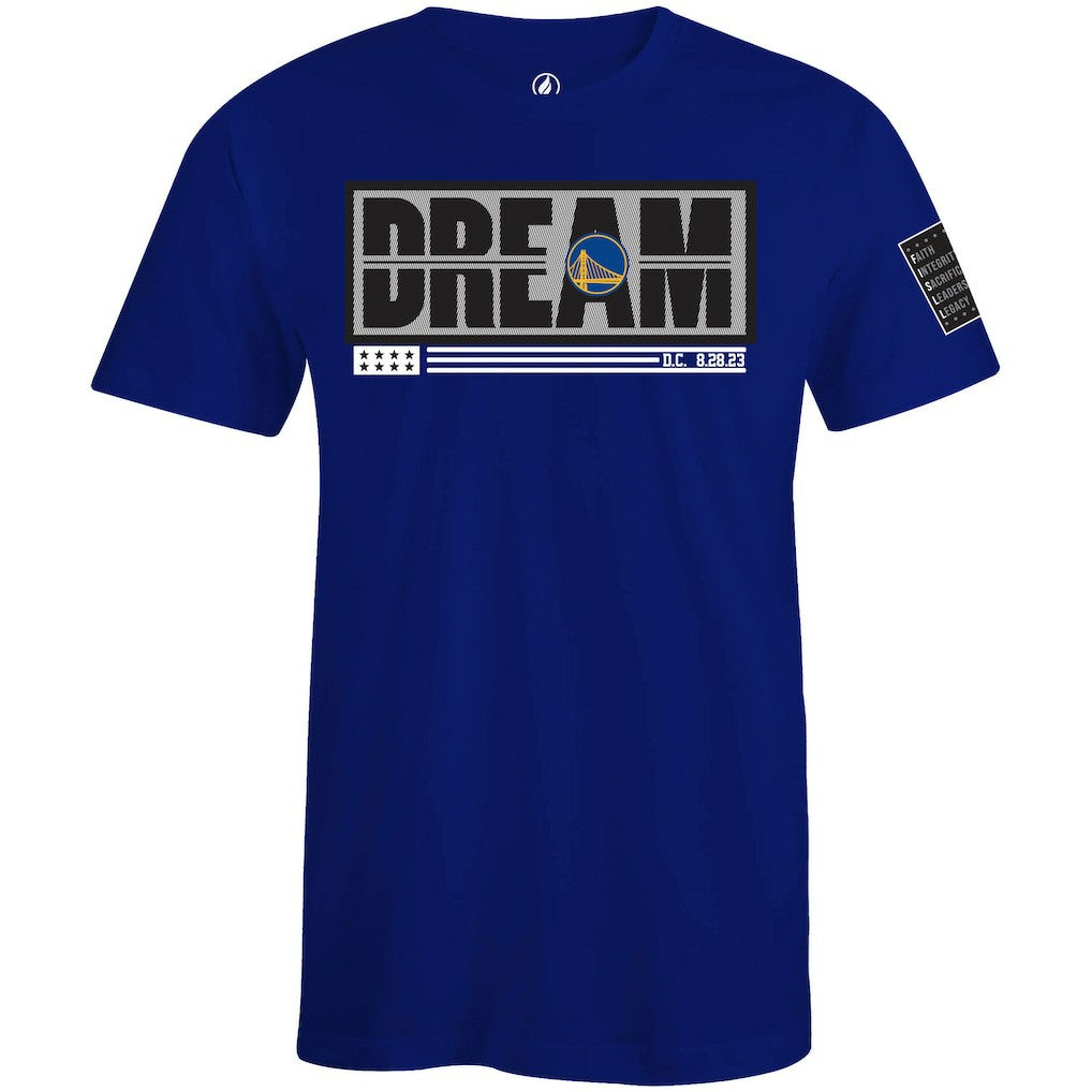 NBA - Golden State Warriors FISLL x Black History Collection Unisex T-Shirt - Royal