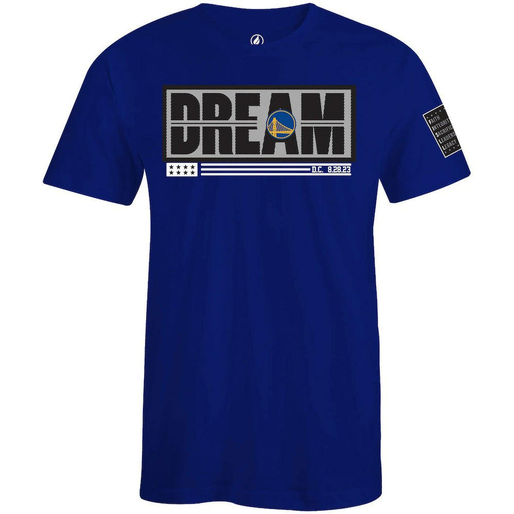 NBA - Golden State Warriors FISLL x Black History Collection Unisex T-Shirt - Royal