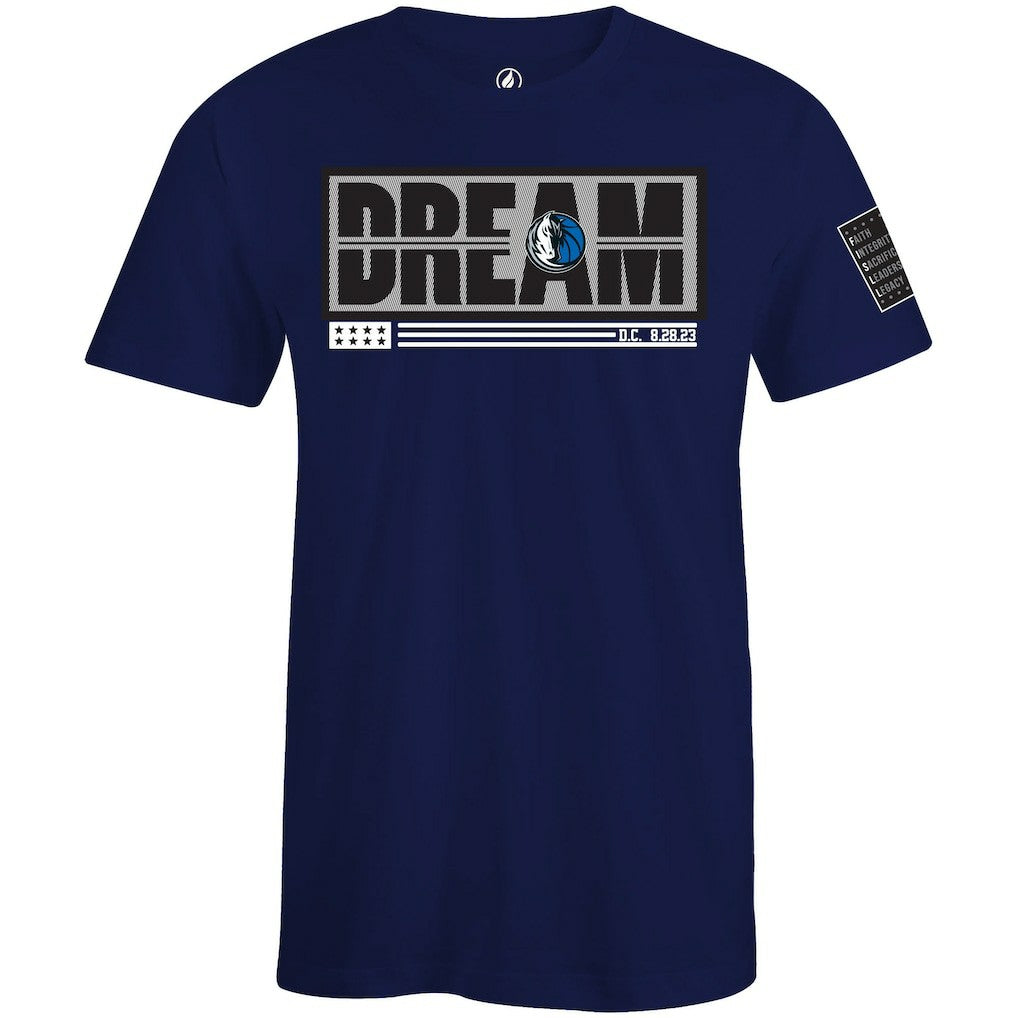 NBA - Dallas Mavericks FISLL x Black History Collection Unisex T-Shirt - Royal
