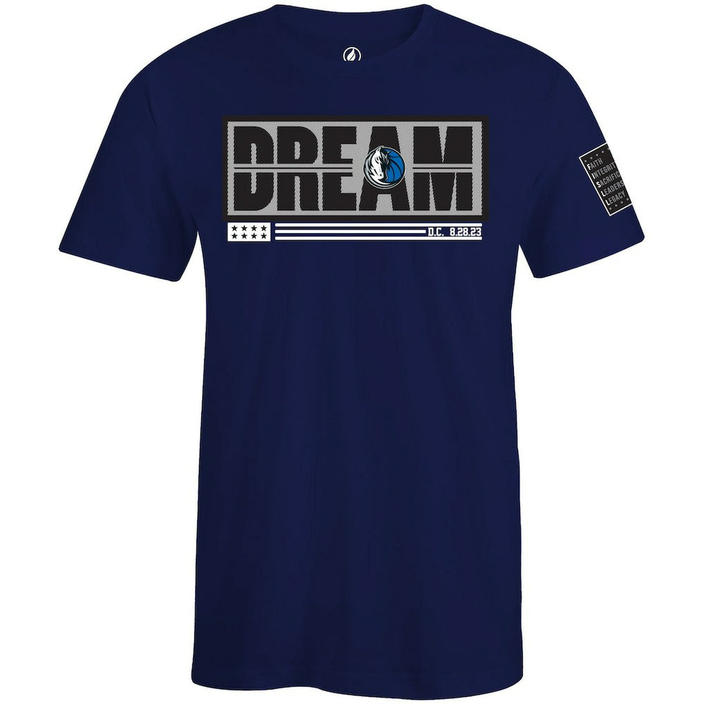 NBA - Dallas Mavericks FISLL x Black History Collection Unisex T-Shirt - Royal