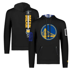 NBA - Golden State Warriors FISLL x Black History Collection Unisex Pullover Hoodie - Black