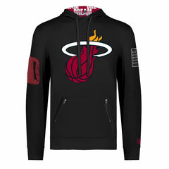 NBA - Miami Heat FISLL x Black History Collection Unisex Pullover Hoodie - Black