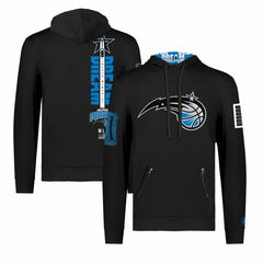 NBA - Orlando Magic FISLL x Black History Collection Unisex Pullover Hoodie - Black