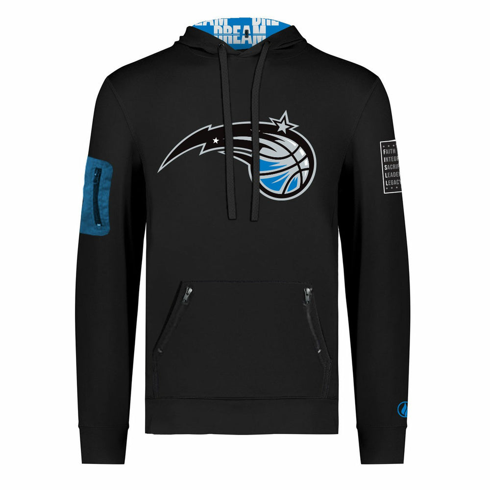 NBA - Orlando Magic FISLL x Black History Collection Unisex Pullover Hoodie - Black