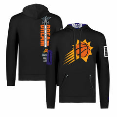 NBA - Phoenix Suns FISLL x Black History Collection Unisex Pullover Hoodie - Black