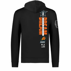 NBA - Phoenix Suns FISLL x Black History Collection Unisex Pullover Hoodie - Black