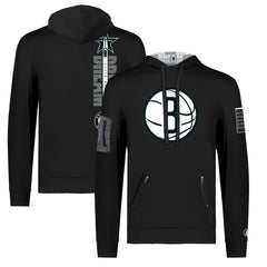 NBA - Brooklyn Nets FISLL x Black History Collection Unisex Pullover Hoodie - Black