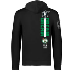 NBA - Boston Celtics FISLL x Black History Collection Unisex Pullover Hoodie - Black