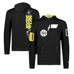 NBA - Utah Jazz FISLL x Black History Collection Unisex Pullover Hoodie - Black