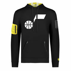 NBA - Utah Jazz FISLL x Black History Collection Unisex Pullover Hoodie - Black