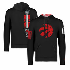 NBA - Toronto Raptors FISLL x Black History Collection Unisex Pullover Hoodie - Black