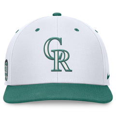 Colorado Rockies Nike Bicoastal Two-Tone Pro Performance Snapback Hat discount