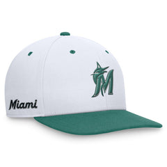 Miami Marlins Nike Bicoastal Two-Tone Pro Performance Snapback Hat Online