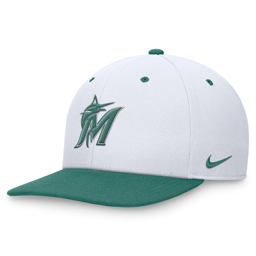 Miami Marlins Nike Bicoastal Two-Tone Pro Performance Snapback Hat Online