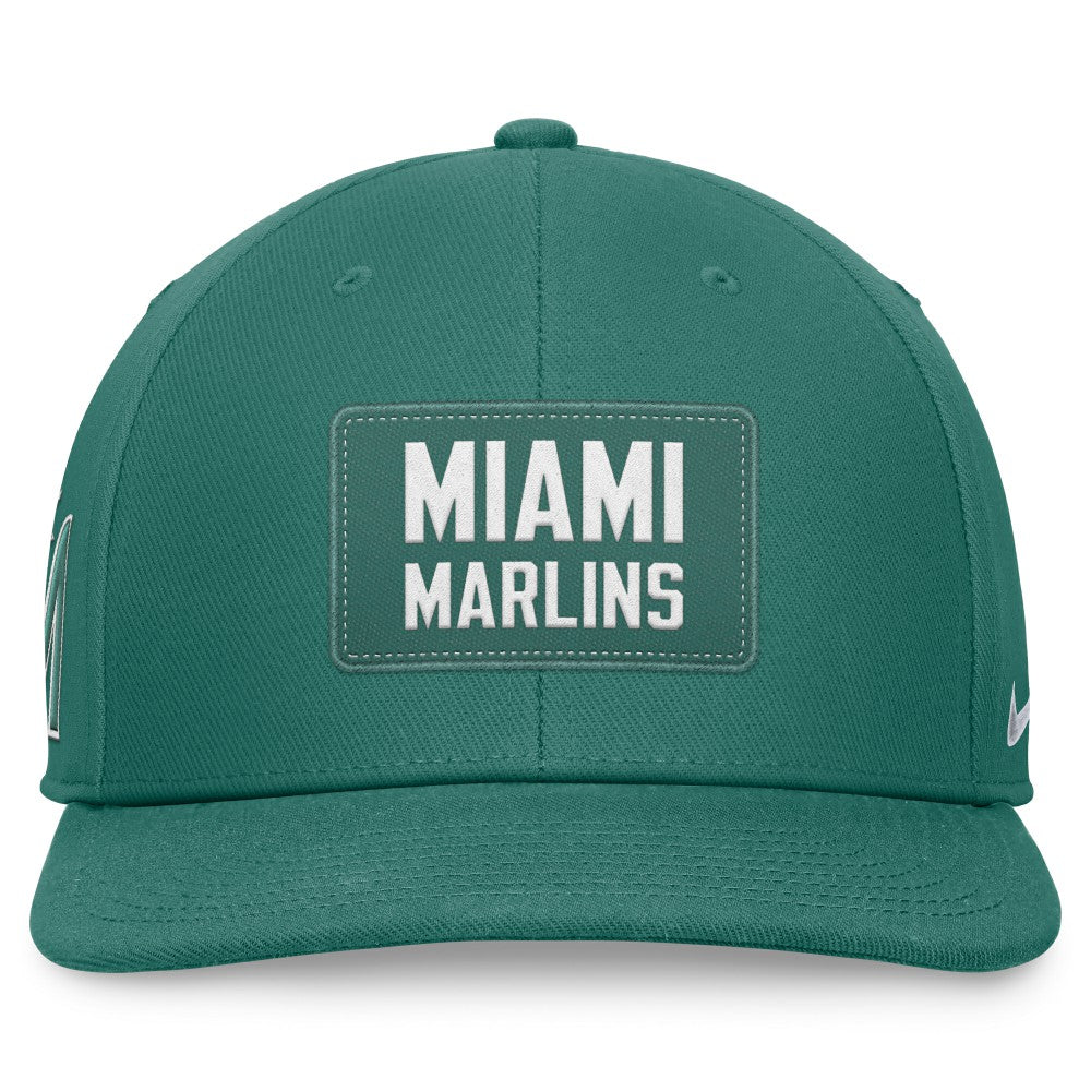 Miami Marlins Nike Bicoastal Pro Performance Snapback Hat Lifestyle