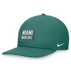 Miami Marlins Nike Bicoastal Pro Performance Snapback Hat Lifestyle
